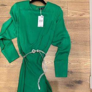 Mango Festive Dress - XS NWT